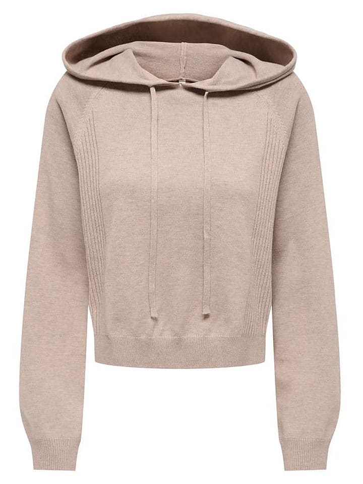ONLY Hoodie in Beige - M