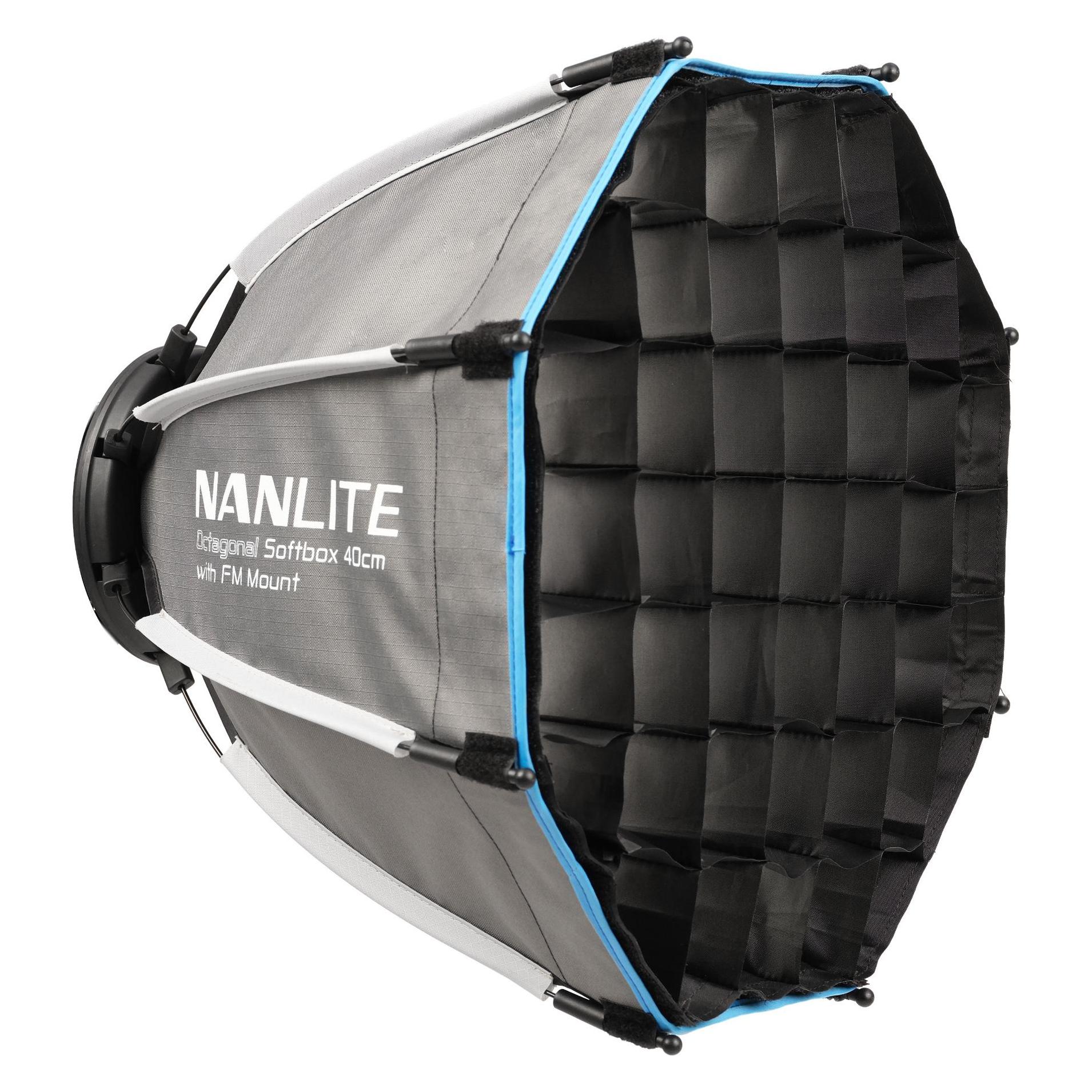Nanlite Achteckige Softbox 40 cm (Softbox, 40 cm) (SB-FMM-O-40)