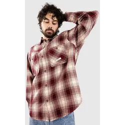 Element Hawthorne 2Pkt Heavyweight Hemd cream zinfandel plaid Gr. L