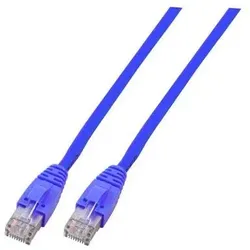 EFB Elektronik 3m Cat6 Patch Netzwerkkabel Blau U/UTP (UTP)