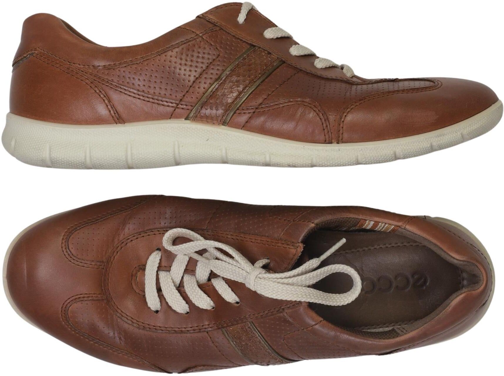 Ecco Damen Halbschuh, Braun, Gr. EU 41, Leder - Second Hand