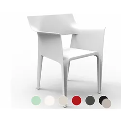 Vondom »LA PEDRERA « Outdoor Stuhl recycelter Kunststoff / Cala