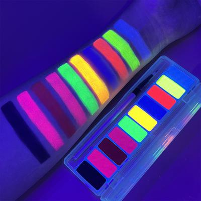 Rare Purchases Professional Neon Face Paint And Body Paint, 9 Fluorescent Colors Makeup, UV Facial Paint Glow In The Dark Professional Neon Face Paint And Body Paint, 9 Fluorescent Colors Makeup, UV Facial Paint Glow In The Dark