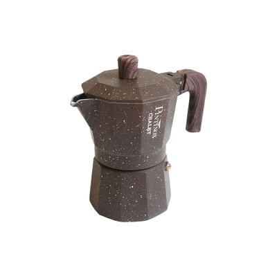 Espressokocher PINTINOX "CHALET", braun (steinbraun), 6, Kaffeemaschinen