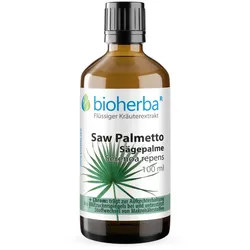 Saw Palmetto Sägepalme Serenoa repens Tropfen Tinktur 100 ml