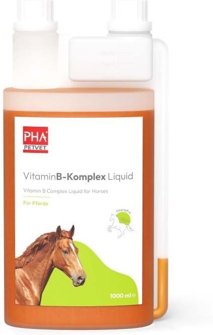 PetVet PHA Vitamin B Komplex Liquid f.Pferde 1000 ml Lösung