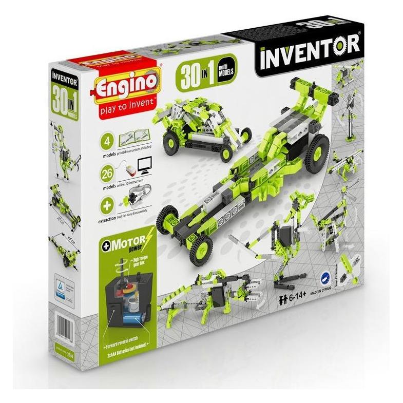 Engino Inventor 30 Models Motorized Set (EN3030)
