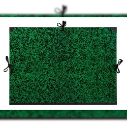 Clairefontaine 5x Zeichenmappe Annonay, Bandverschluss, 61x76cm - Grün 33000C