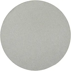 Bentzon, Teppich, Natur Flachgewebe Teppich Rund in 6 Farben 4 Grössen (100 cm)