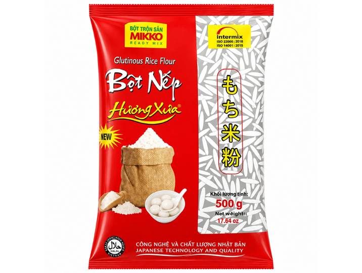 MIKKO - Farine de riz gluant (Bột Nếp) 500 g