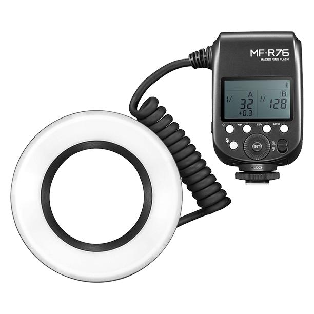 Godox MF-R76 (Makroblitz, Canon, Fuji, Nikon, Olympus, Panasonic, Pentax, Sony) (MF-R76)