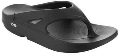OOFOS OOriginal Thong - 10 Black Sandal Medium