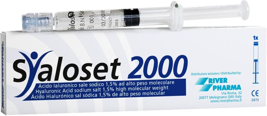 BIONATIVA SpA SYALOSET 2000 SIR 1,5% 2ML 1PZ