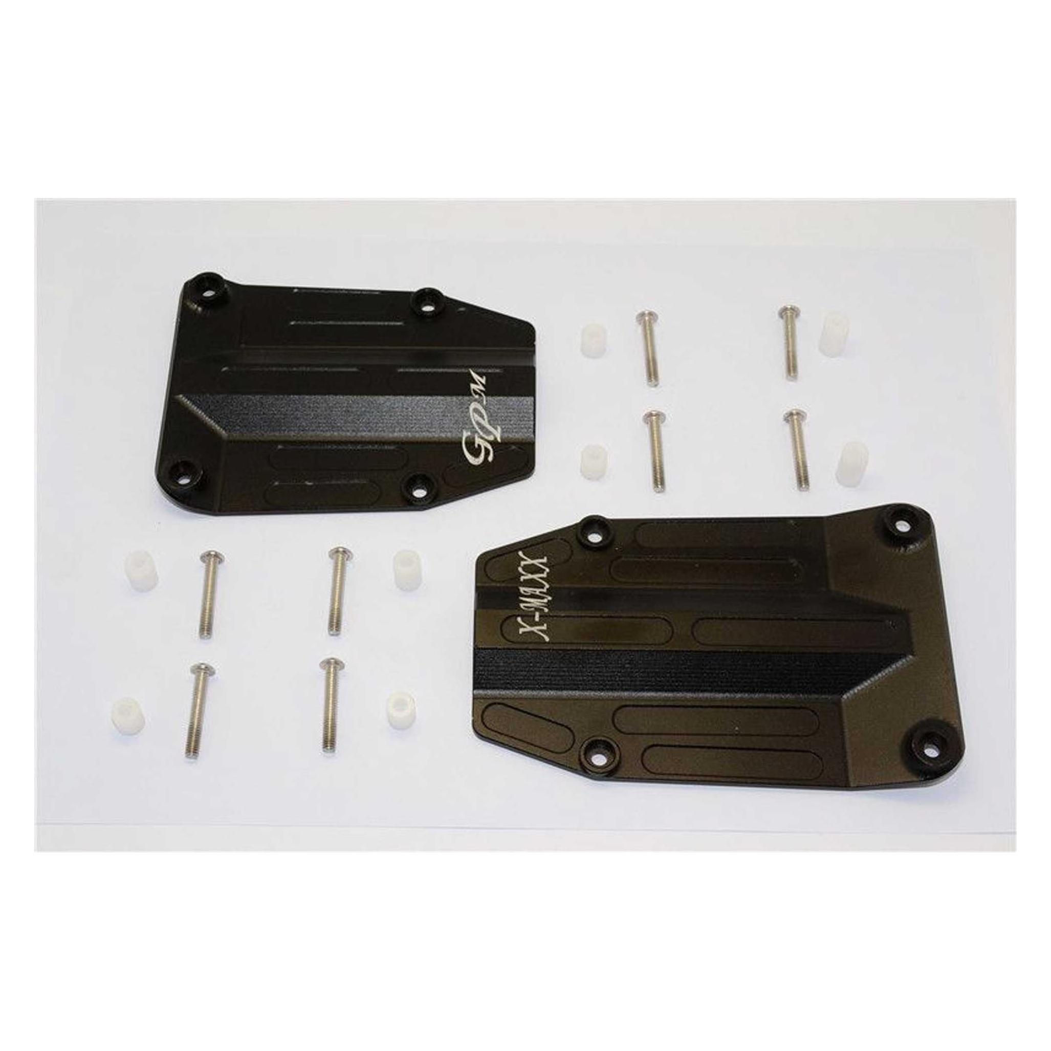 GPM aluminium unterbodenschutzplatte mitte schwarz trx x-maxx (GPMTXM332BK)