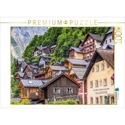 CALVENDO Puzzle Hallstatt - Zwischen Bergen und Tradition | 1000 Teile Lege-Größe 64 × 48 cm Foto-Puzzle für glückliche Stunden