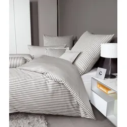 Janine Bettwäsche modernclassic Mako-Satin 3912 vulkan Kissenbezug 60x40 cm