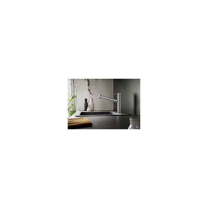 Blanco AMBIS-S Küchenarmatur 523119 Edelstahl gebürstet