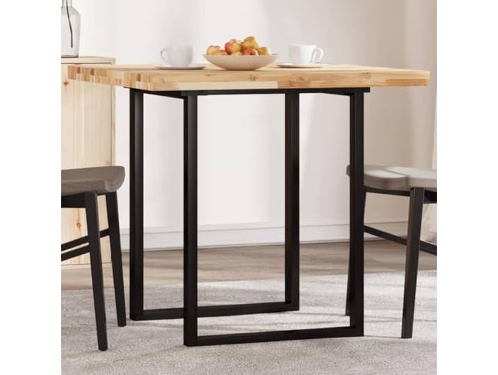 PTUGUOF Tischplatte Quadratisch 80x80x4 cm Massivholz Akazie Unbehandelte Oberfläche, Vielseitig für Esstisch, Beistelltisch, Couchtisch, Pflegeleicht