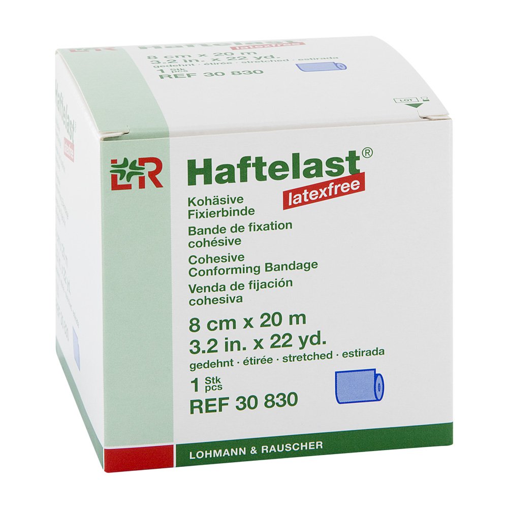 Lohmann & Rauscher GmbH & Co.KG Haftelast Fixierbinde kohäs.latexfrei 8 cmx20 m blau 08817261
