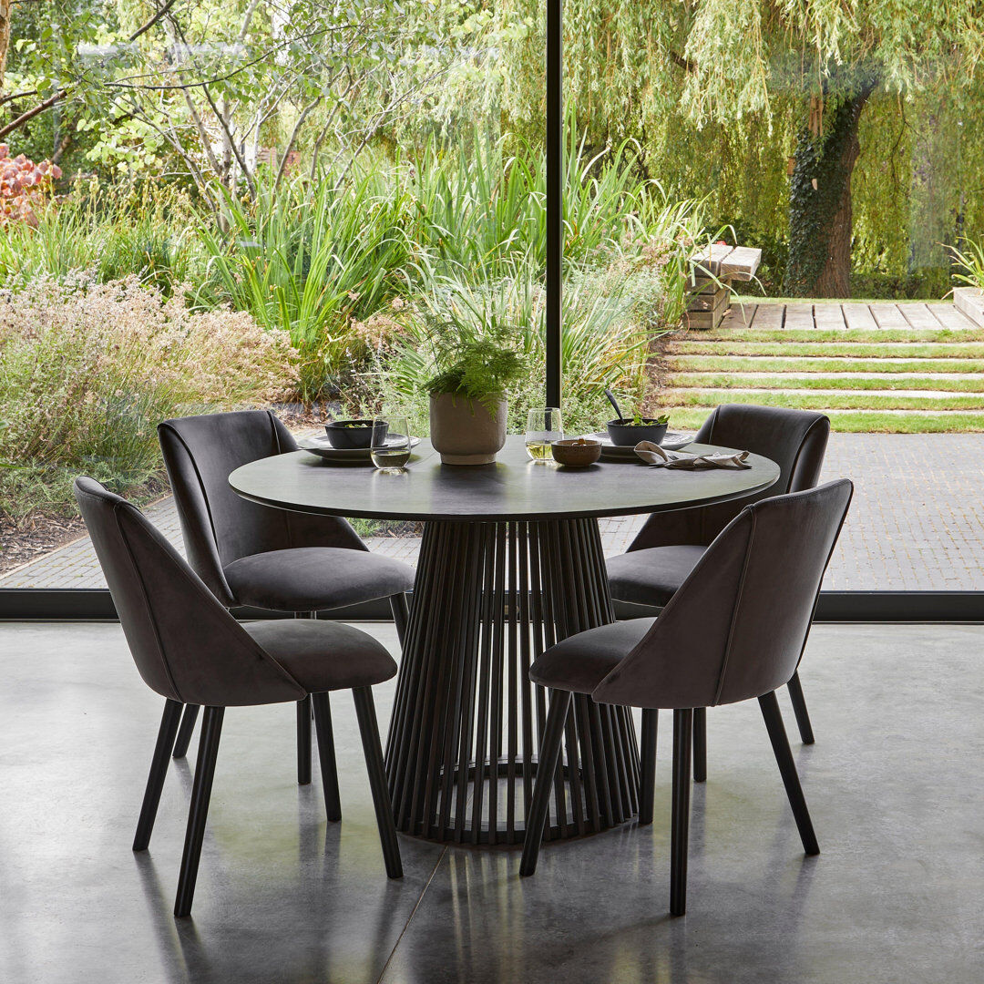 ClassicLiving Hopley 4 -Person Dining Set Grey 4