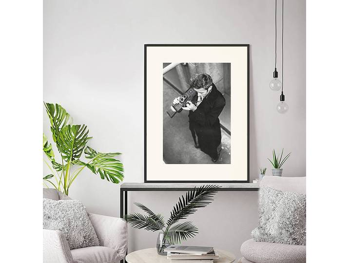 Bild James Dean Rahmen: Massivholz Buche, lackiert Abdeckung: Plexiglas Multicolor 62 x 82cm