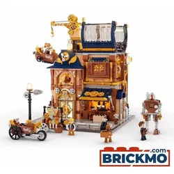 Lumibricks Steampunk LB11015 Mechanikwerkstatt LB11015
