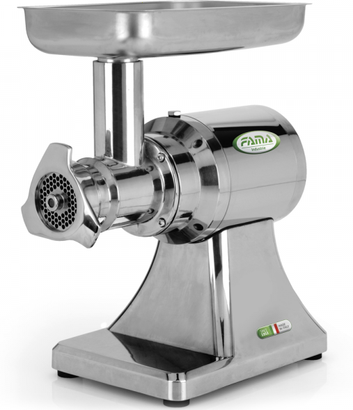 Fama Industrie Fama TS22 - Hachoir à viande électrique - Groupe de hachage en acier inox - 230V