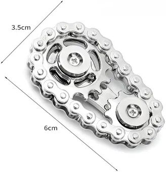 Rare Purchases Stress Relief Metal Fidget Spinner, Office Desk Toy For Adults, CNC Machined Gears, Relaxing Hand Spinner, Home Decor silver Gear