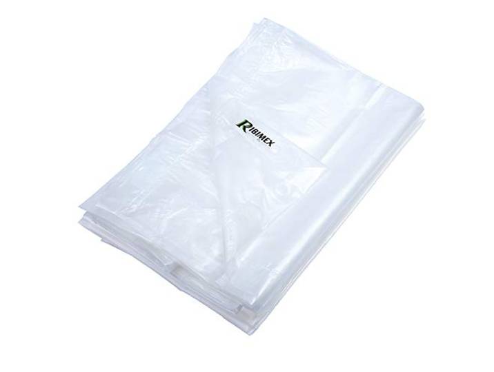 Ribiland 6397 - Bâche indéchirable - 1\,5 x 5 m - 70 g/m2 - Translucide