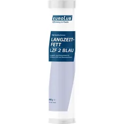 Eurolub Langzeitfett LZF 2 Blau Kartusche Merhzweckfett Schmierfett 400g