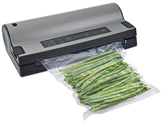 Vakuumiergerät - Lebensmittelverpacker - Lebensmittel haltbar machen - Puls- und Marinierfunktion - 30 cm breit - Grau