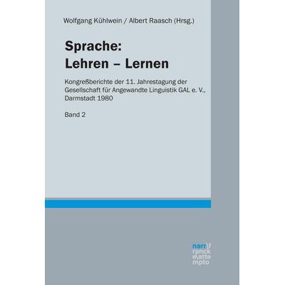 Sprache: Lehren-Lernen, Band 2, Taschenbuch von Wolfgang Kühlwein, BoD - Books on Demand, 978-3-87808-541-6