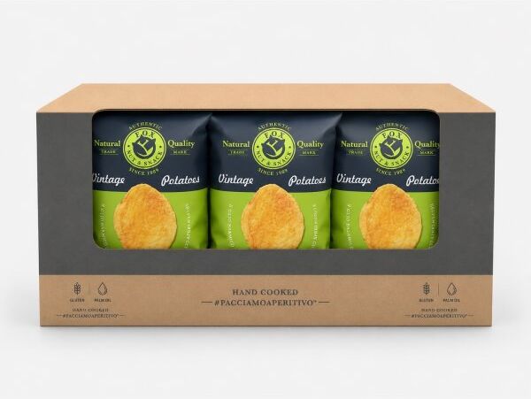Fox Vintage Vintage Chips M. Balsamico, Eddike & Havsalt, 40 G