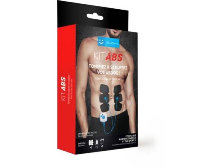 Bluetens - Electrode Abdos Pour Classic 2 Et Duo Sport 2