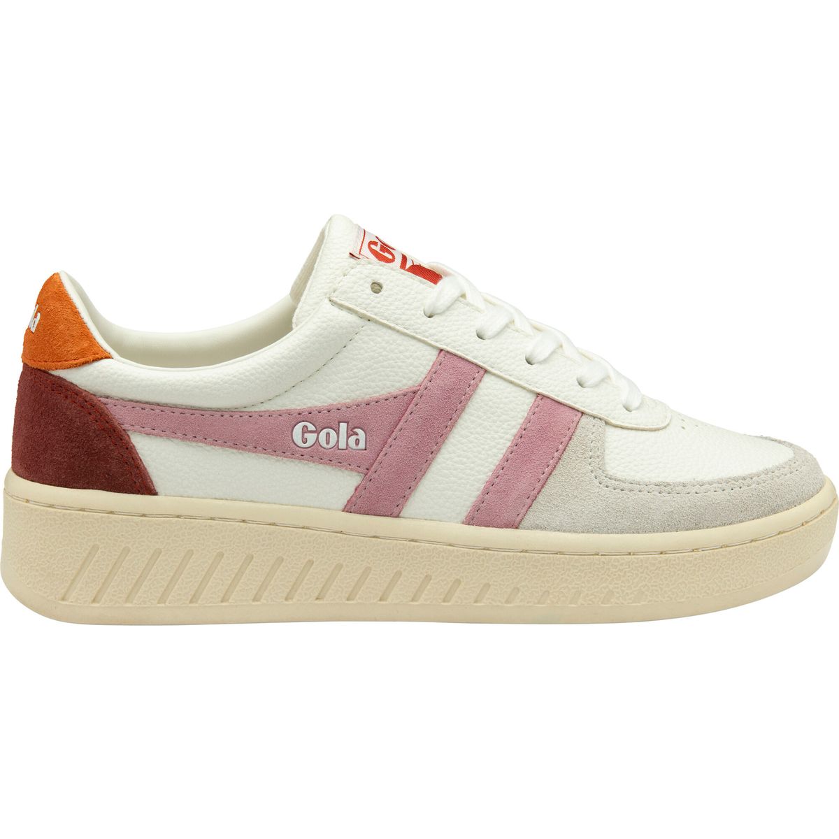 Gola Grandslam Trident Sneaker Women white/candy/moody orange (HK) 37 CLA415-HK-37-whitecandymoodyorange