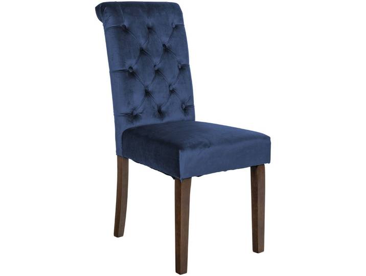 furnicato Esszimmerstuhl Lisburn 98x45x63 cm blau (1 St)
