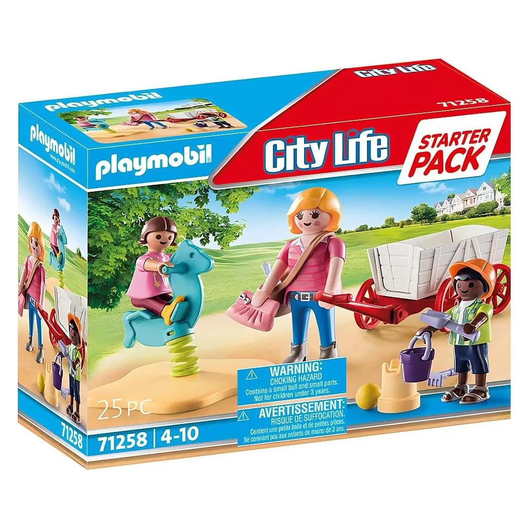 Playmobil Starter Pack Erzieherin mit Bollerwagen (71258)