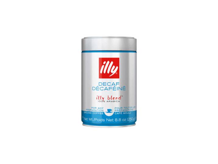 Illy Classico entkoffeinierter gemahlener Kaffee, 250 g