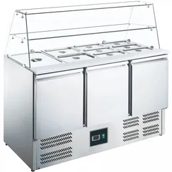 Saladette mit Glasaufsatz, Modell ES 903 G