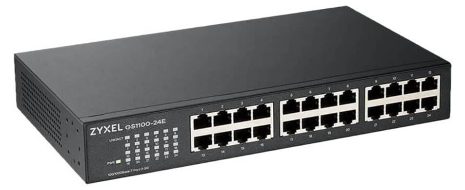 Zyxel GS1100-24ES 24-Port Gigabit Unmanaged Switch