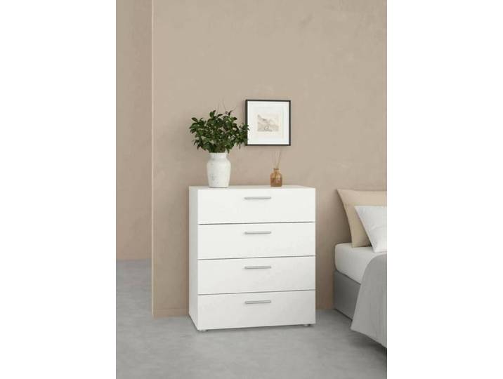 Commode Valérie 70x40 3h82 cm Blanc