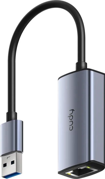 CUDY USB-A to 2.5 Gbps Ethernet Adapter