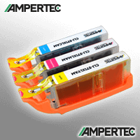 3 Ampertec Tinten ersetzt Canon CLI-571XL Multipack CMY CLI-571XLKIT3