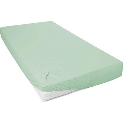 Spannbettlaken PRIMERA "Mako-Jersey Bio", braun (eukalyptus), L:200cm, Mako-Jersey, Obermaterial: 100% Baumwolle, Bettlaken, Spannbettlaken, GOTS zertifiziert - aus Bio-Baumwolle