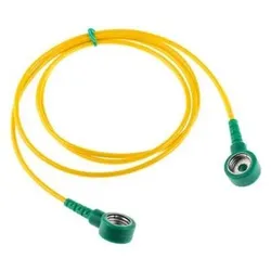 RS PRO, Zubehör Arbeitsschutz, ESD,Erdungskabel,Druckknopf,1m