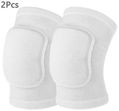 Uplifted Finds 2Pcs Breathable Thick Sponge Elbow Protection Sleeves white xs