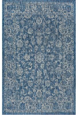 JONATHAN Y Sinjuri Bohemian Textured Weave Floral Indoor/Outdoor Area Rug