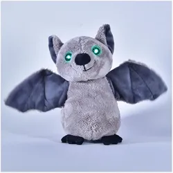 Kögler Plüsch Laber Fledermaus Batty grau 9x32x18cm (18 cm)