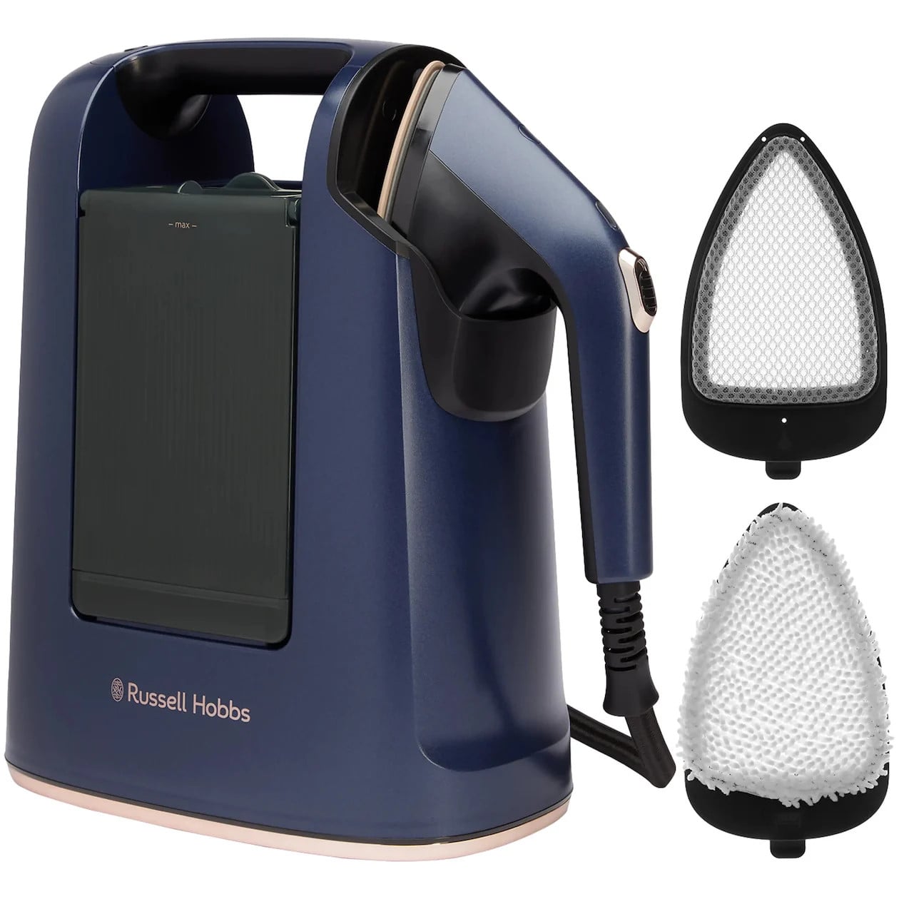 Russell Hobbs Steam Genie Maestro 2-in-1 Stoomstrijkapparaat, 1700W, 750 ml, Blauw