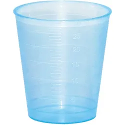 Medizinbecher blau VE 1000 Stück